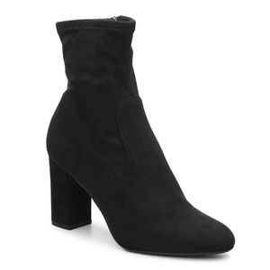 Madden Girl Fantaysa Block Heel Booties 8.5